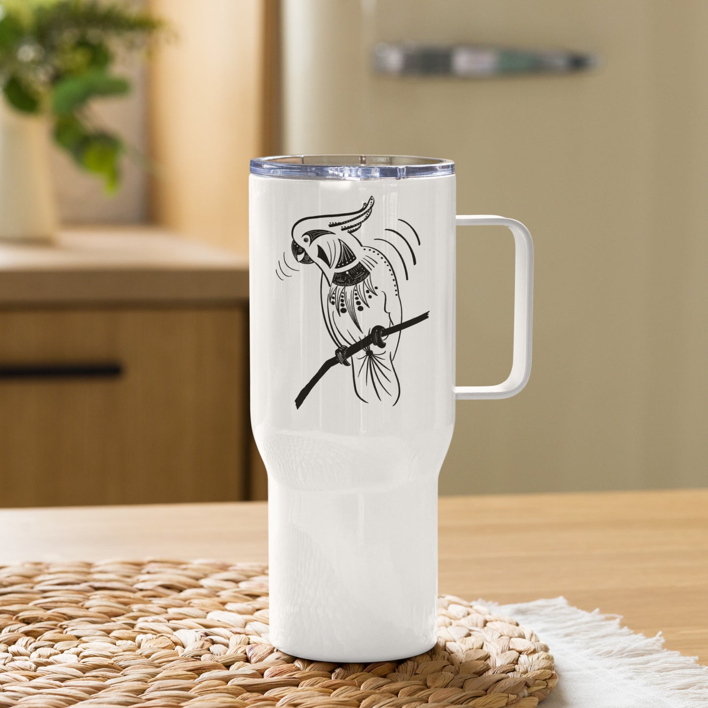 PARROT Animal Totem Mug (Stainless steel with handle)