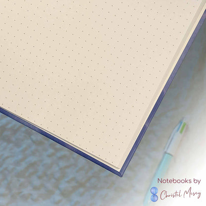 NOTEBOOK - Angel Moon - HardcoverNOTEBOOK - Angel Moon - Hardcover with Dotted pages
