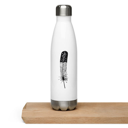 Animal Totem Stainless Steel Water Bottle - EAGLE - Christel Mesey Art