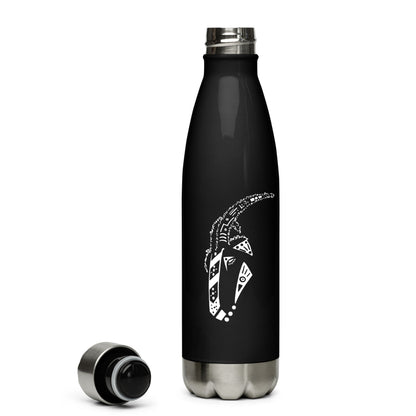 Animal Totem Stainless Steel Water Bottle - GOAT - Christel Mesey Art