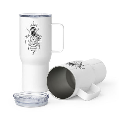 BEE Animal Totem Mug (Stainless steelBEE Animal Totem Mug (Stainless steel with handle)
