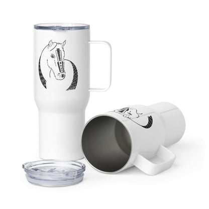 HORSE Animal Totem Mug (Stainless steelHORSE Animal Totem Mug (Stainless steel with handle)