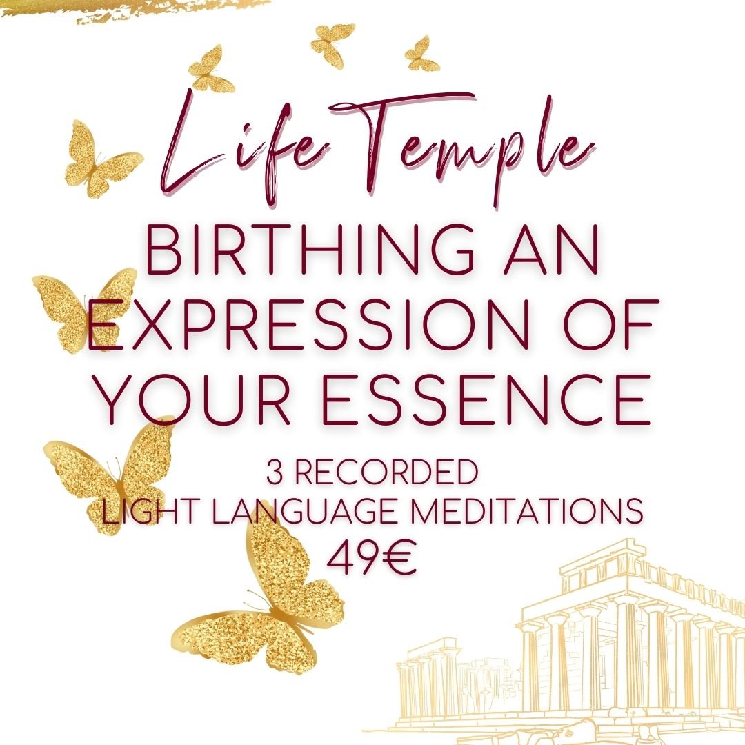 Birthing an EXPRESSION of YOUR ESSENCE - Light Language Meditations - Christel Mesey Art