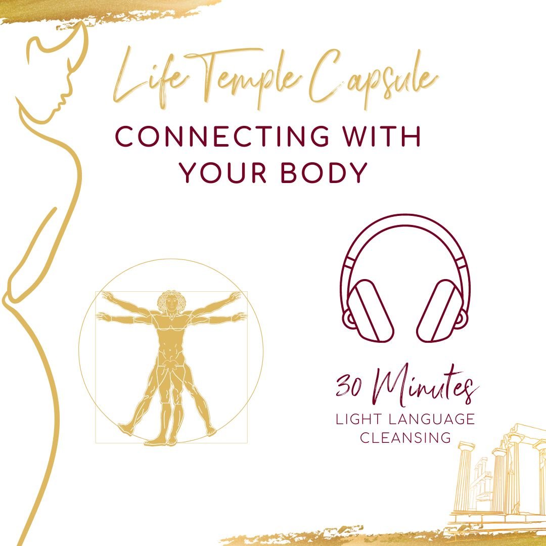 LIFE TEMPLE CAPSULE - Connecting with your body - Christel Mesey Art