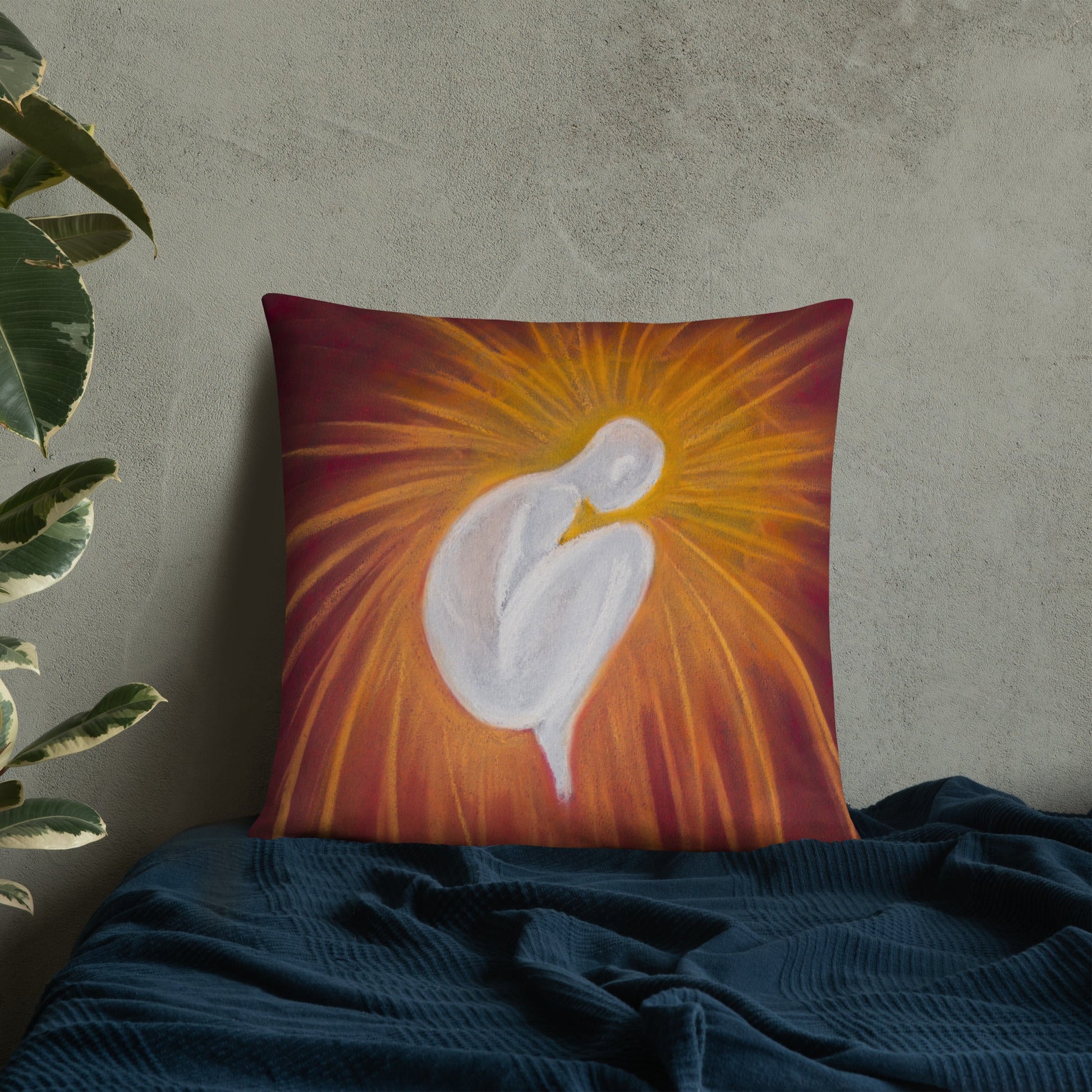 REBIRTH - Cushion - 2 Sizes available - Christel Mesey Art