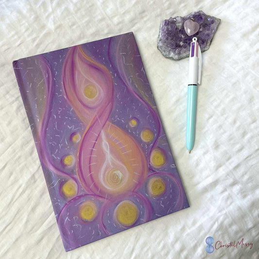 Sacred Feminine - Notebook - Hardcover & dotted pages - Christel Mesey Art