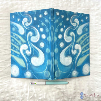 Trust the process - Notebook - Hardcover & dotted pages - Christel Mesey Art